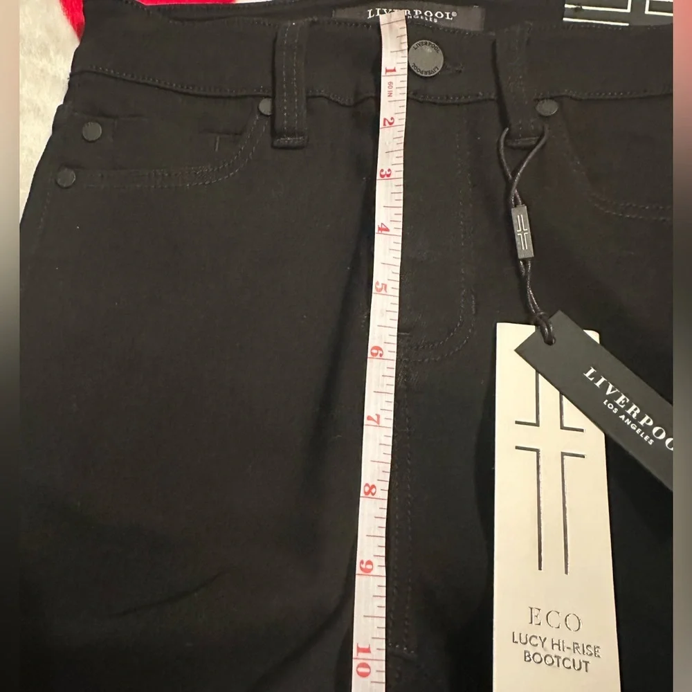 Liverpool Jeans Company Women's Black Boot Cut Jeans - Picture 9 of 14